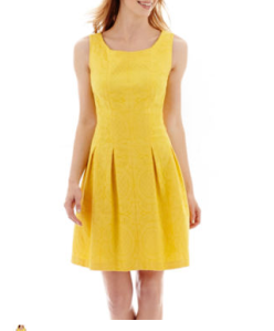Yellow dress